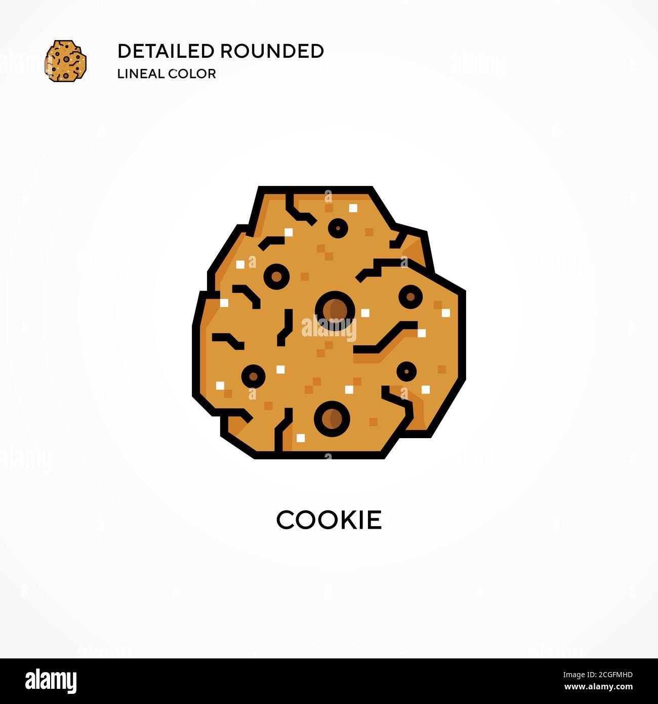 Easy bake biscuits Stock Vector Images - Alamy
