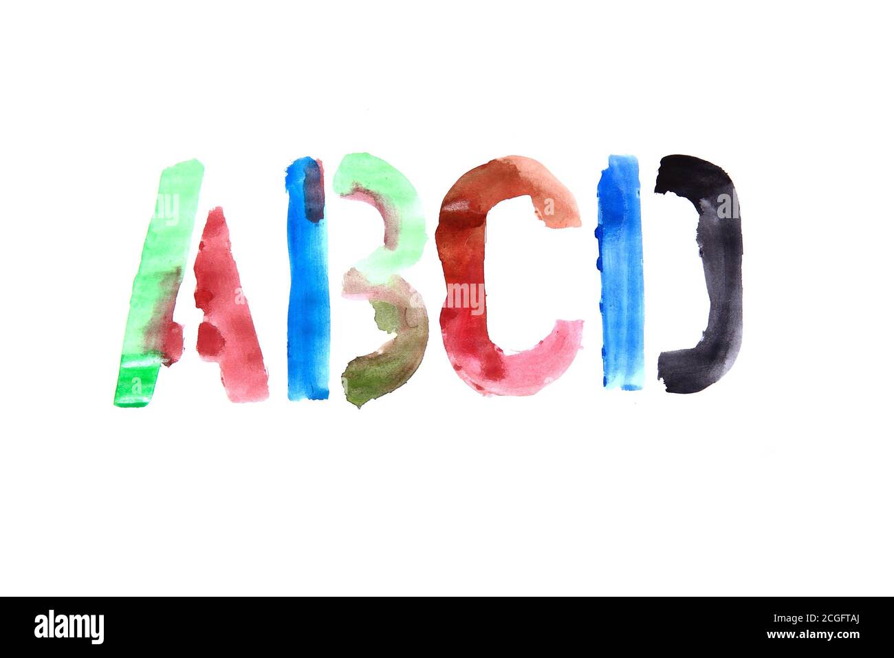 painted-watercolor-alphabet-cut-out-stock-images-pictures-page-3-alamy