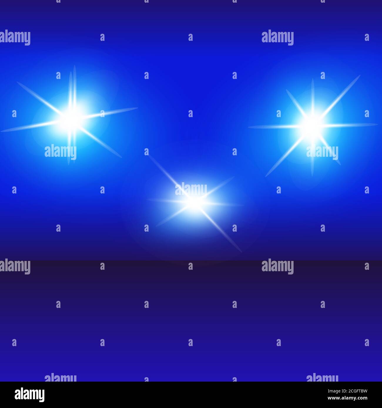 Set of Vector Neon Light Effects. Blue glowing light explodes .Bright ...