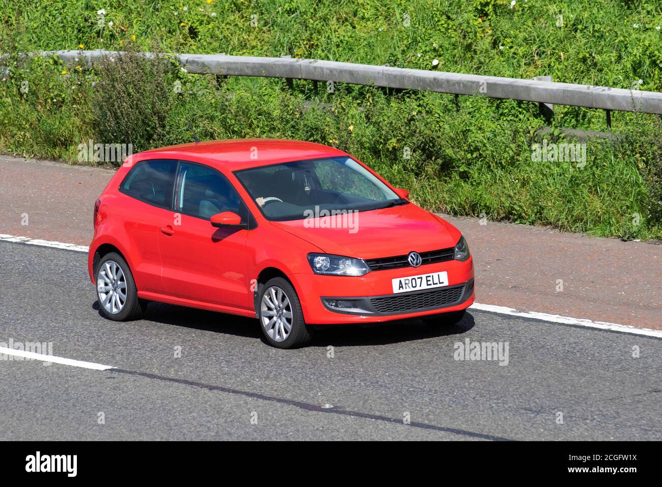 Red vw polo hi-res stock photography and images - Alamy