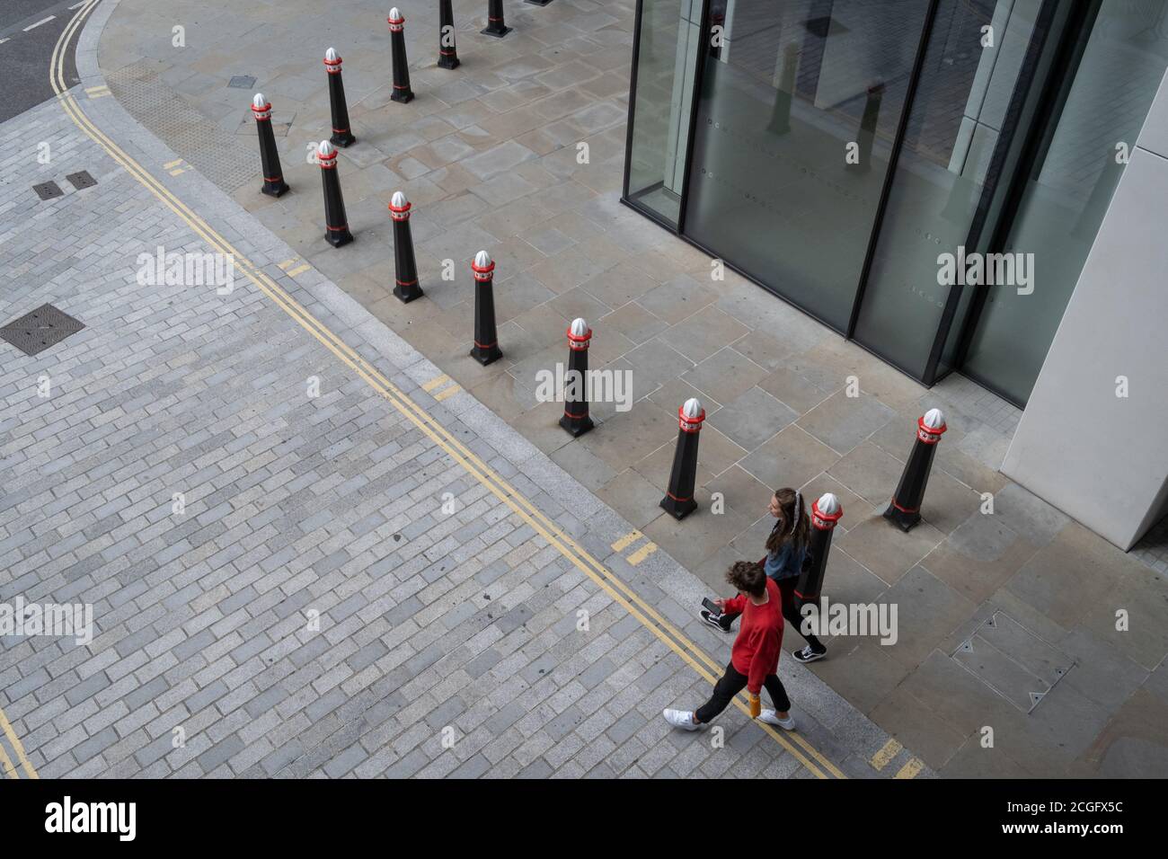 As workers in London largely remain working from home during the ...