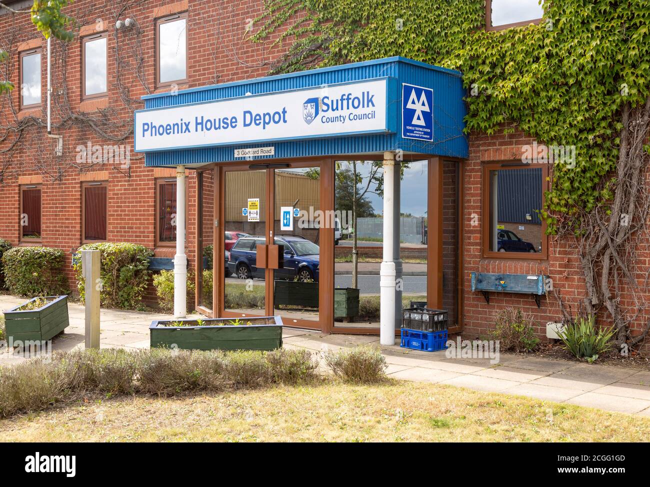 Phoenix House Depot, transport and highways, Suffolk County Council