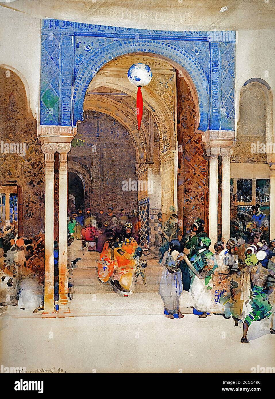 melville-arthur-king-cophetua-and-the-beggar-maid-british-school