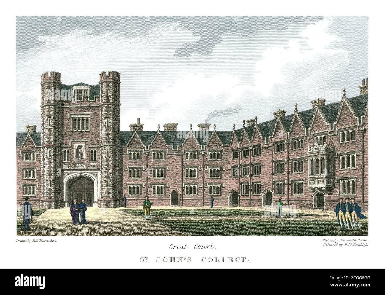 St John's College Founded 1511 Stock Photo