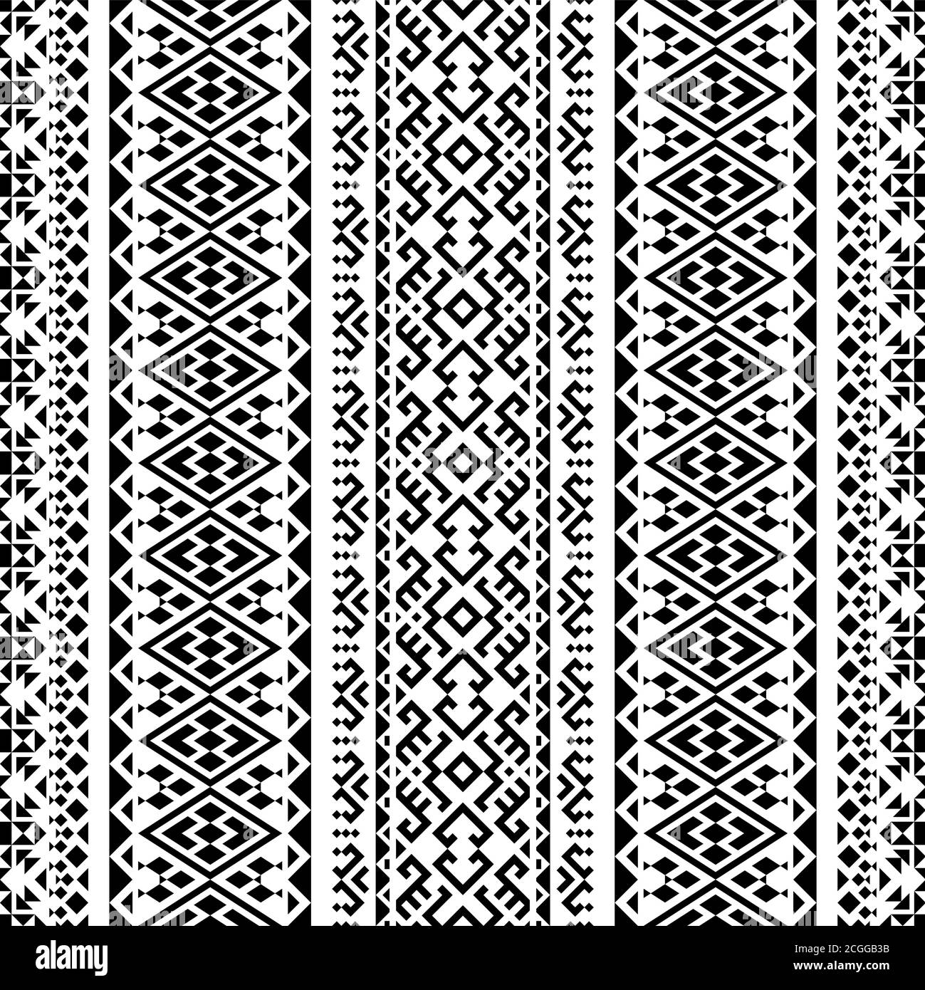 Seamless ethnic pattern texture background design vector Stock Vector ...