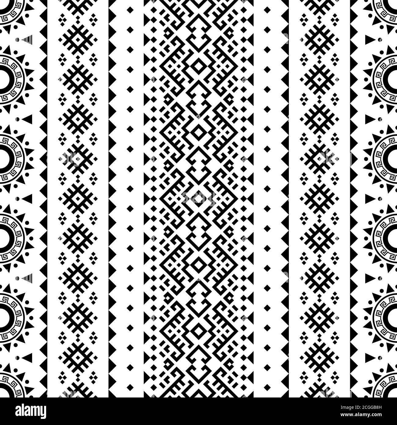 Seamless ethnic pattern texture background design vector Stock Vector ...