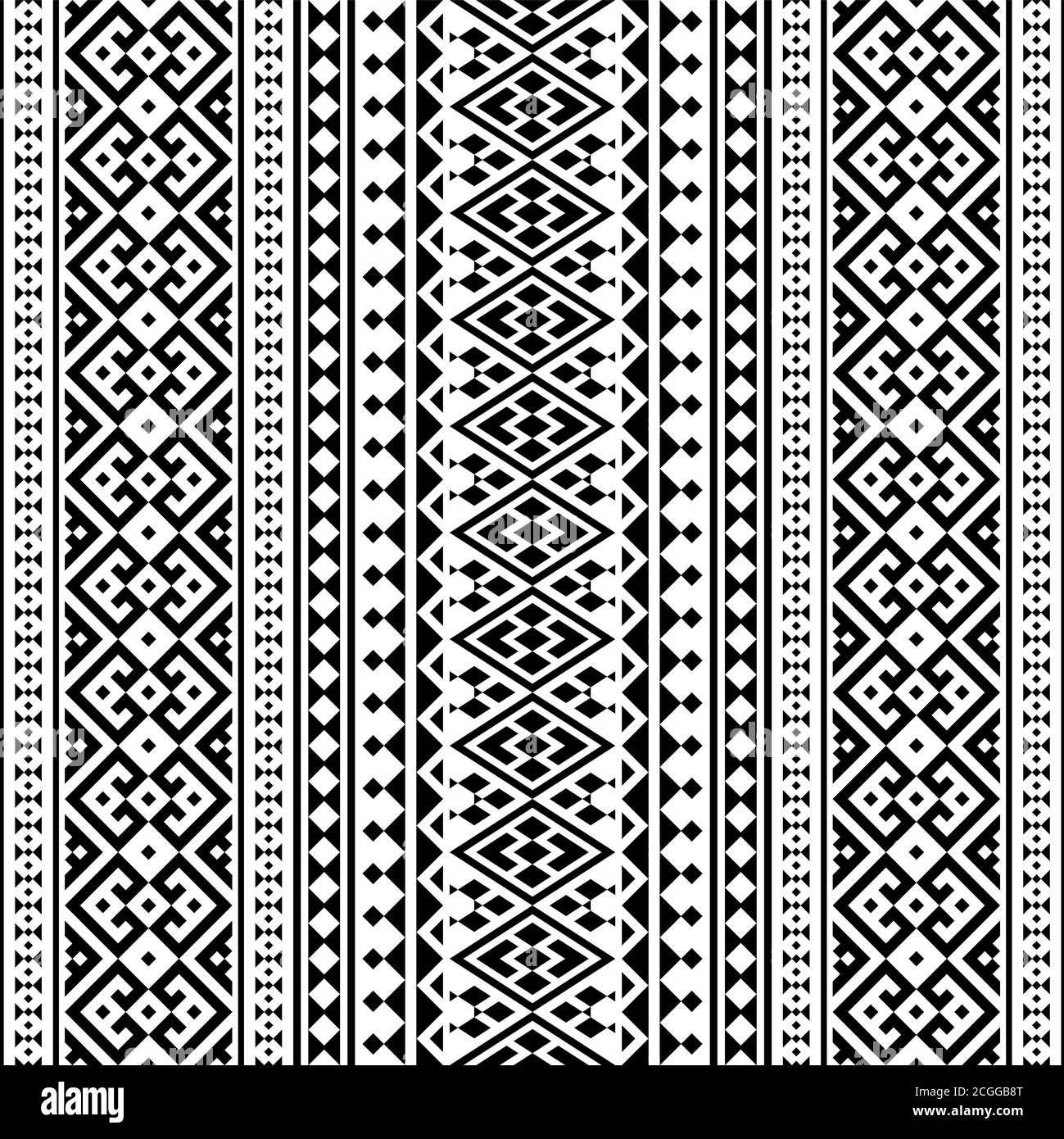 Seamless ethnic pattern texture background design vector Stock Vector ...