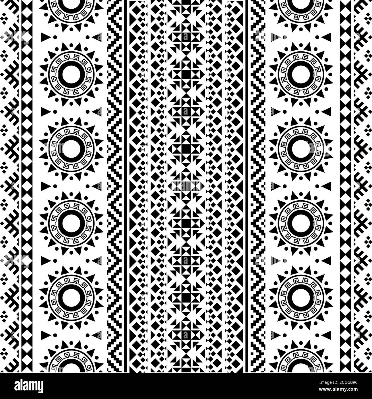 Seamless ethnic pattern texture background design vector Stock Vector ...