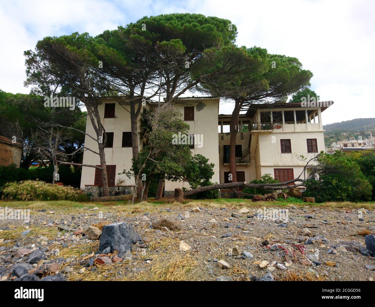 Abandoned Houses - Italy Stock Photo