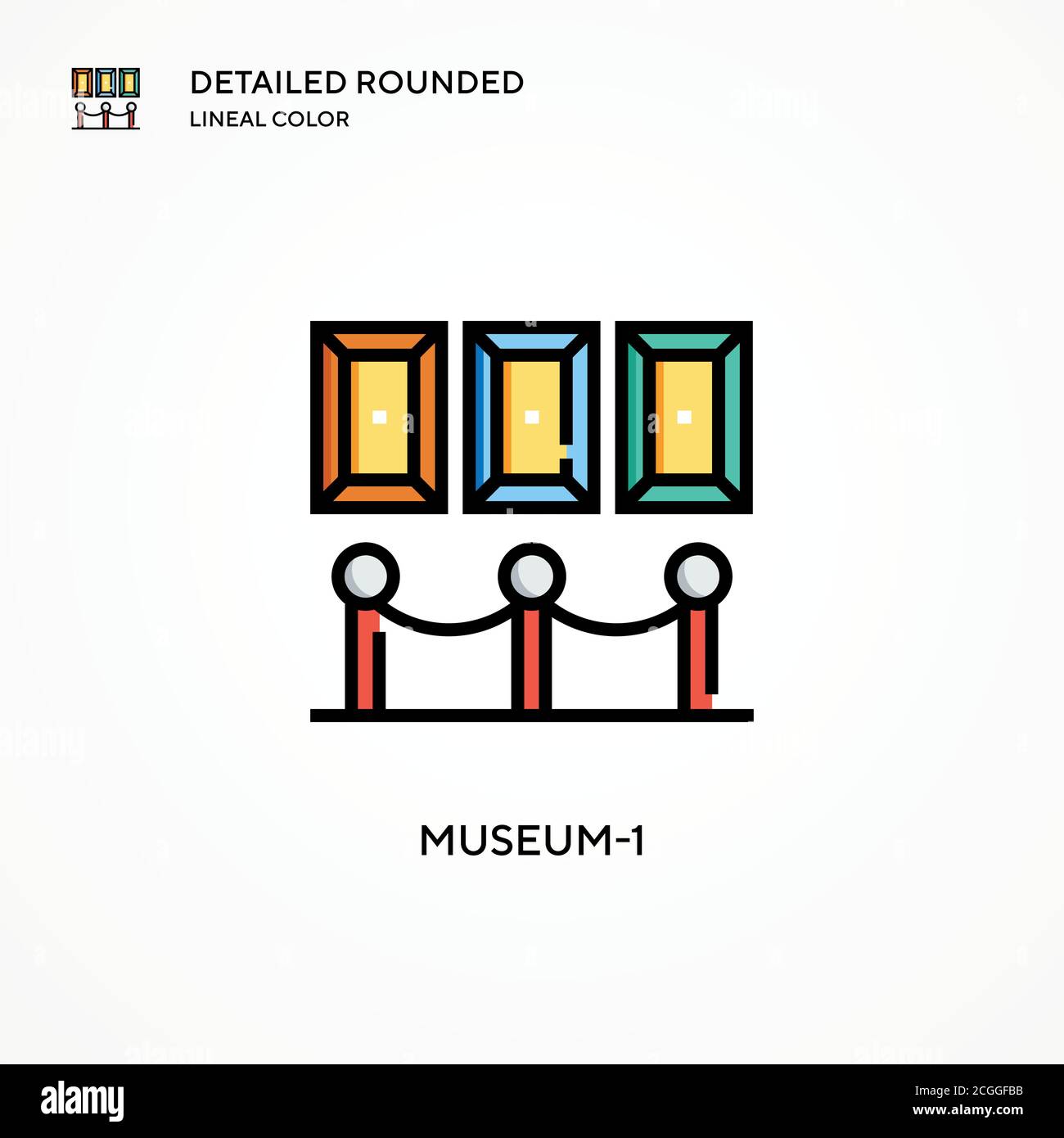 Museum watching Stock Vector Images - Alamy