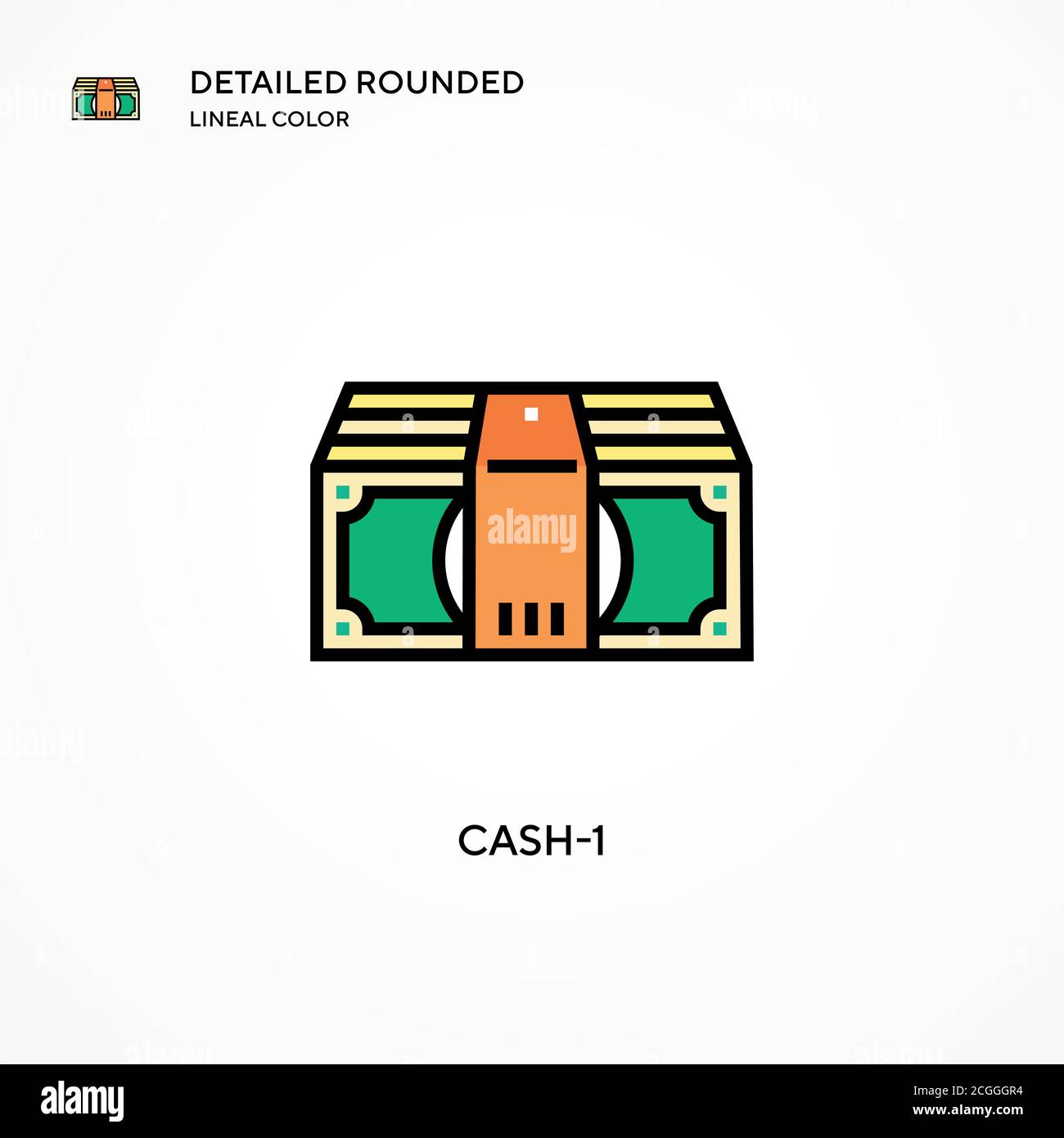 Cash-1 vector icon. Modern vector illustration concepts. Easy to edit ...