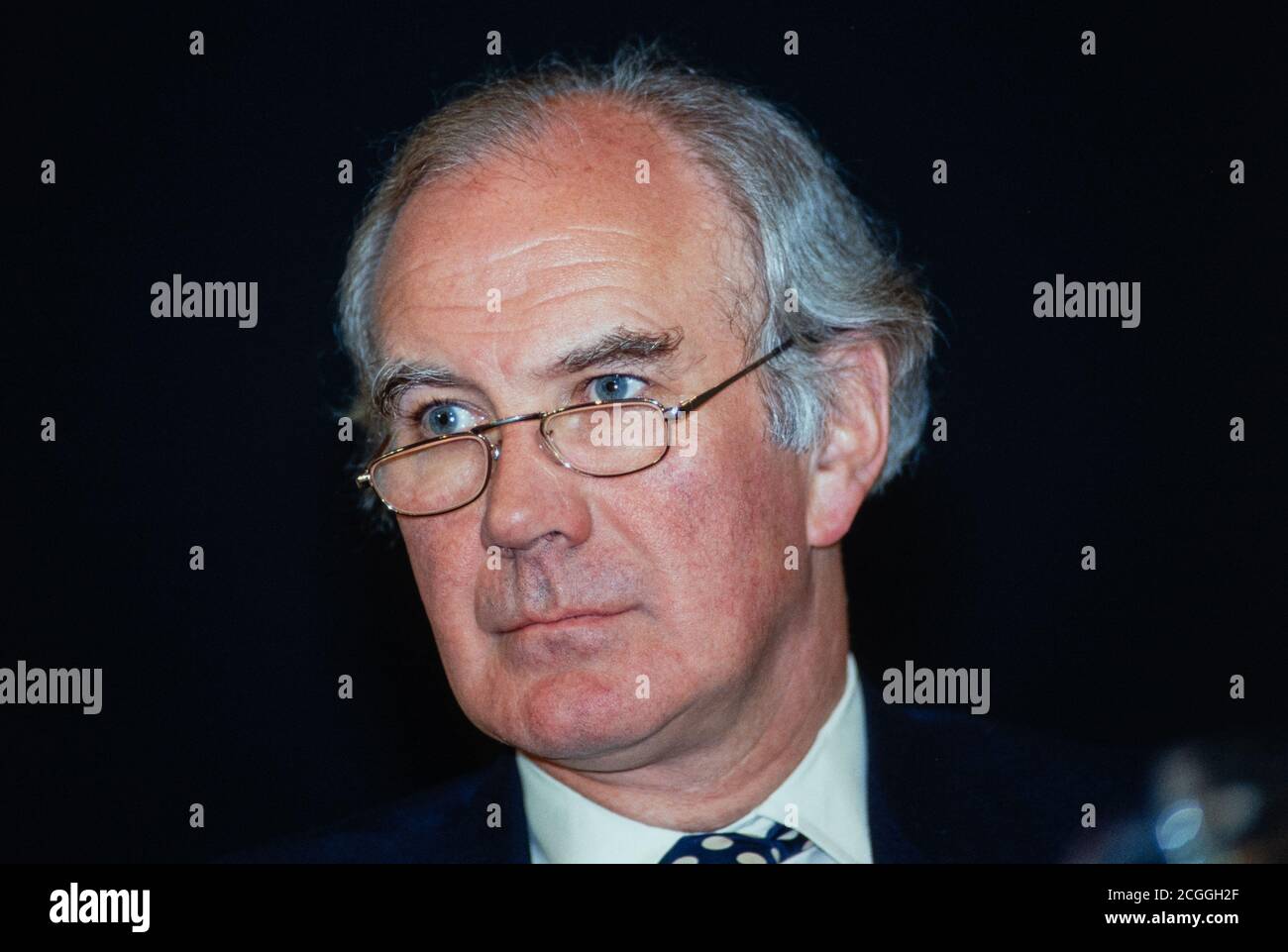 Menzies Campbell MP at LIberal Democrat Conference . 12 September 1991. Photo: Neil Turner Stock Photo