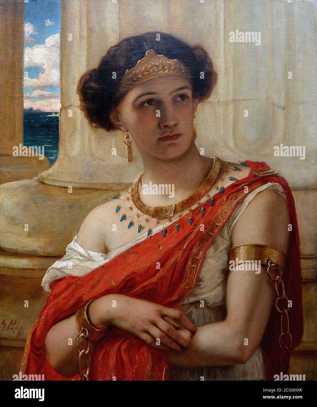 Pope Gustav Zenobia Prepared for the Triumph of Aurelian British