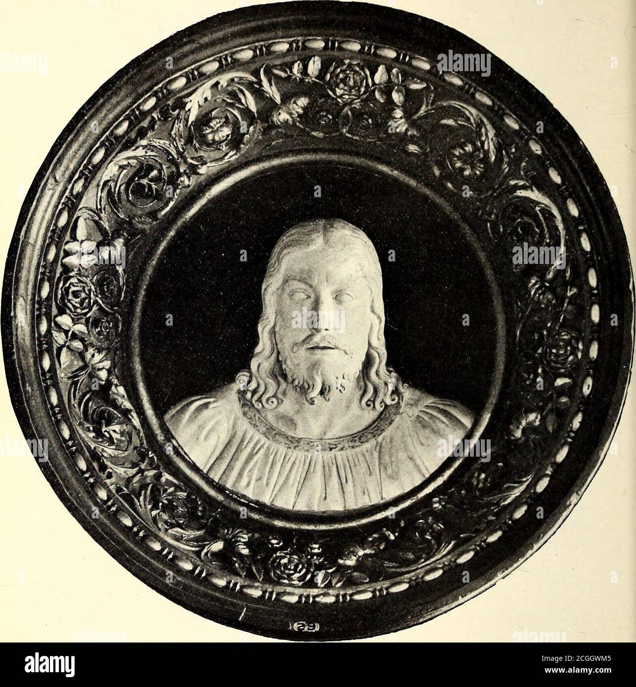 . Catalogue of the furniture, marbles, bronzes, clocks, candelabra, majolica, porcelain, glass, jewelery, goldsmith's and silversmith's work, ivories, medals, illuminations, miniatures, and objects of art generally, in the Wallace collection . e. Decorated in Relief with con- ventional foliage, figures of Sirens and Sea Divinities, andMedallions in the Italo-classic style of the Earlier Renais-sance. The style recalls somewhat that of the great marblearch or portal brought from Cremona and now in theRenaissance sculpture gallery of the Louvre. North Italian. Last Years of the XV Century. 23. B Stock Photo