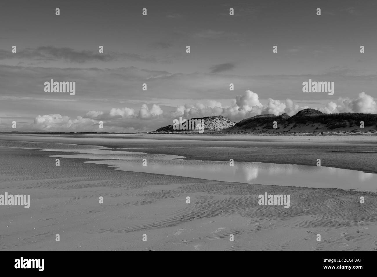 Distant Dune Stock Photo