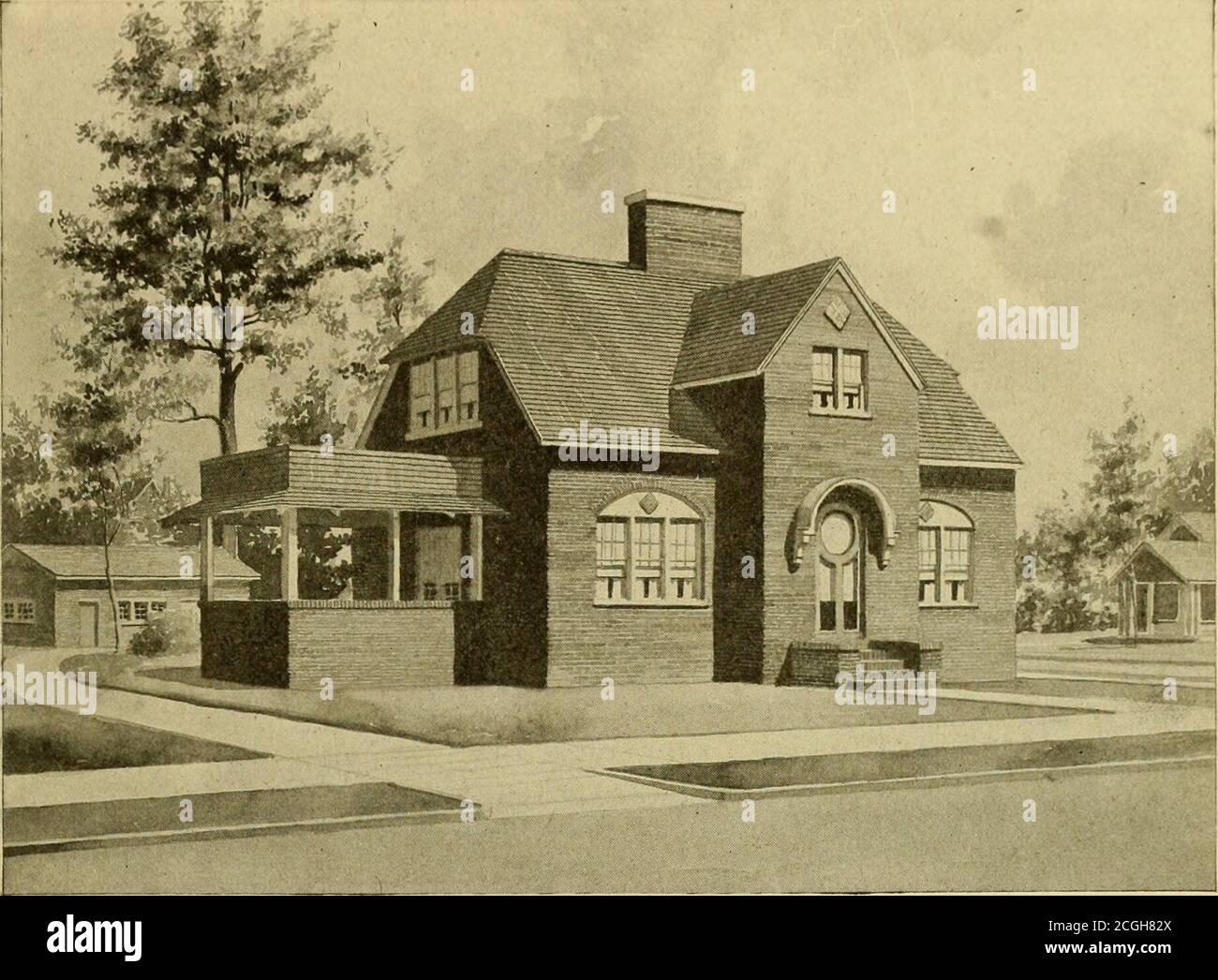 . Radford's brick houses and how to build them a standard collection