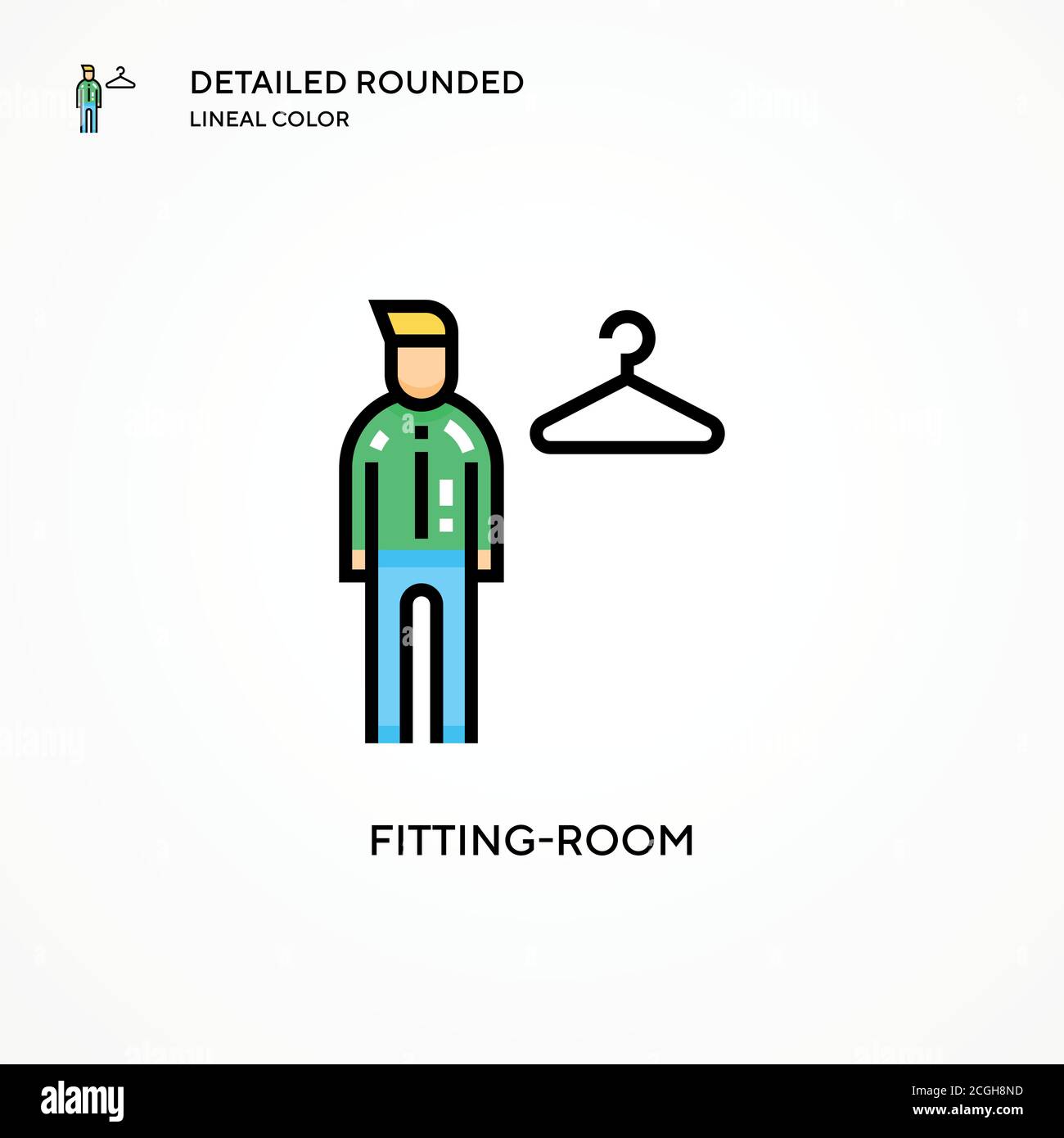 Changing room curtain Cut Out Stock Images & Pictures Alamy