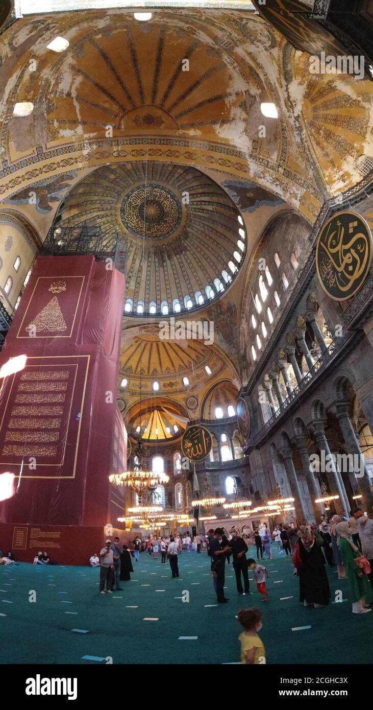 Mosque of hagia sophia in istanbul hi-res stock photography and images ...