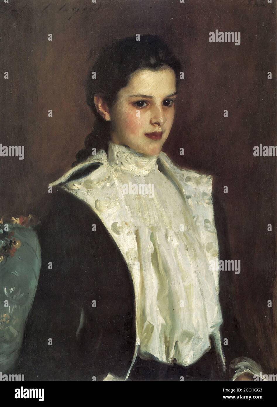 Sargent John Singer - Alice Vanderbilt Shepard - British School - 19th  Century Stock Photo