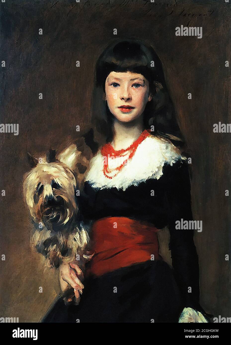 Sargent John Singer - Beatrice Townsend - British School - 19th  Century Stock Photo