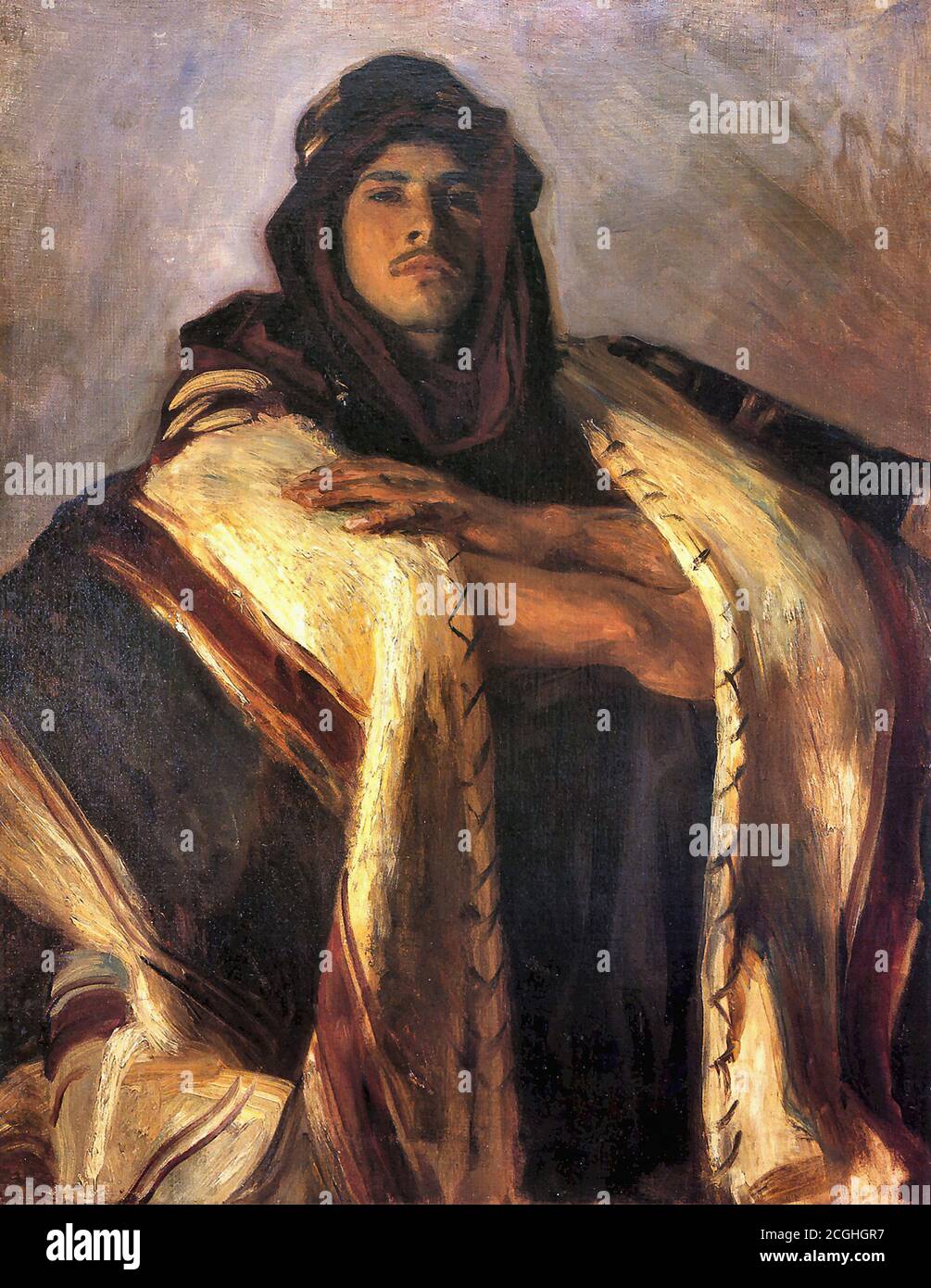Sargent John Singer - Bedouin Chief - British School - 19th  Century Stock Photo