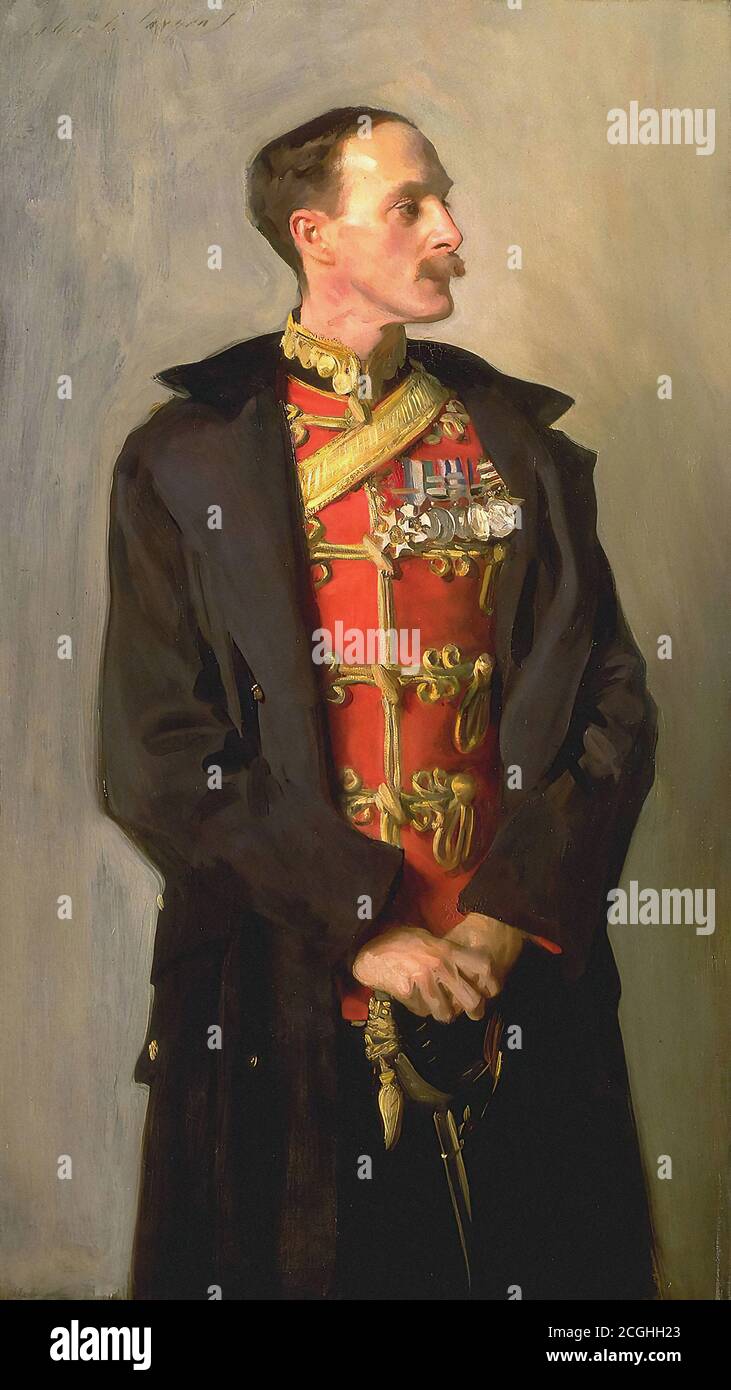 Sargent John Singer - Colonel Ian Hamilton - British School - 19th  Century Stock Photo