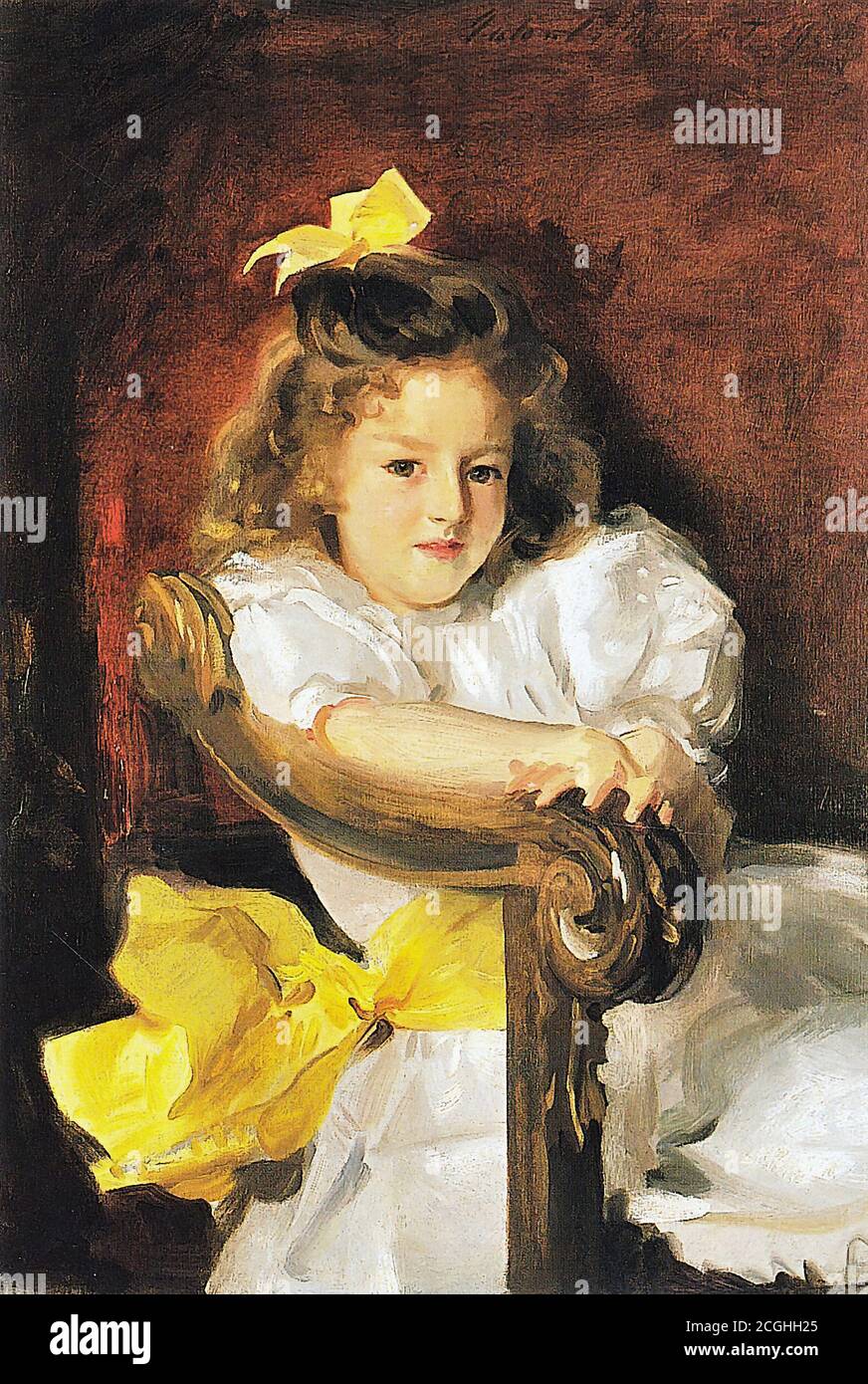 Sargent John Singer - Charlotte Cram - British School - 19th  Century Stock Photo