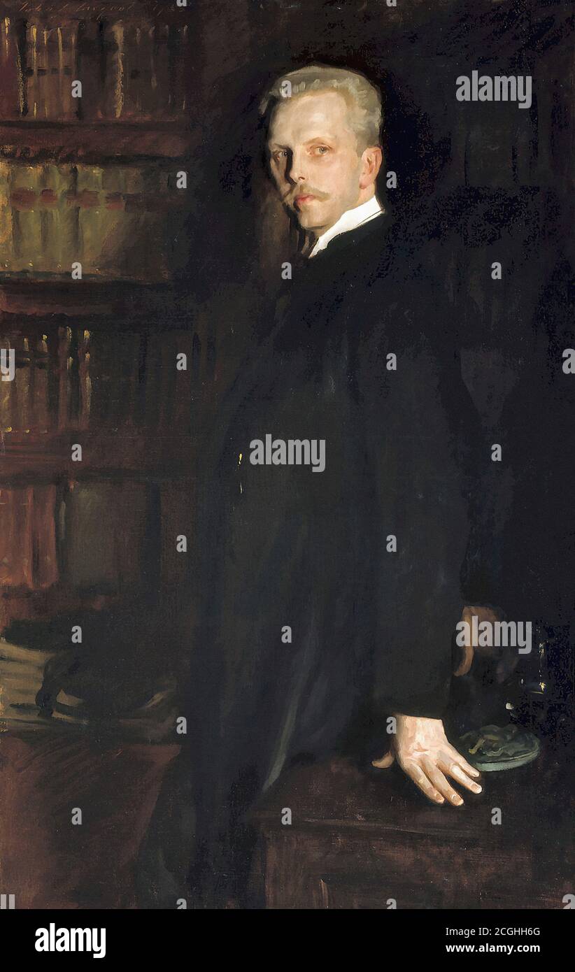Sargent John Singer - Edward Robinson - British School - 19th  Century Stock Photo