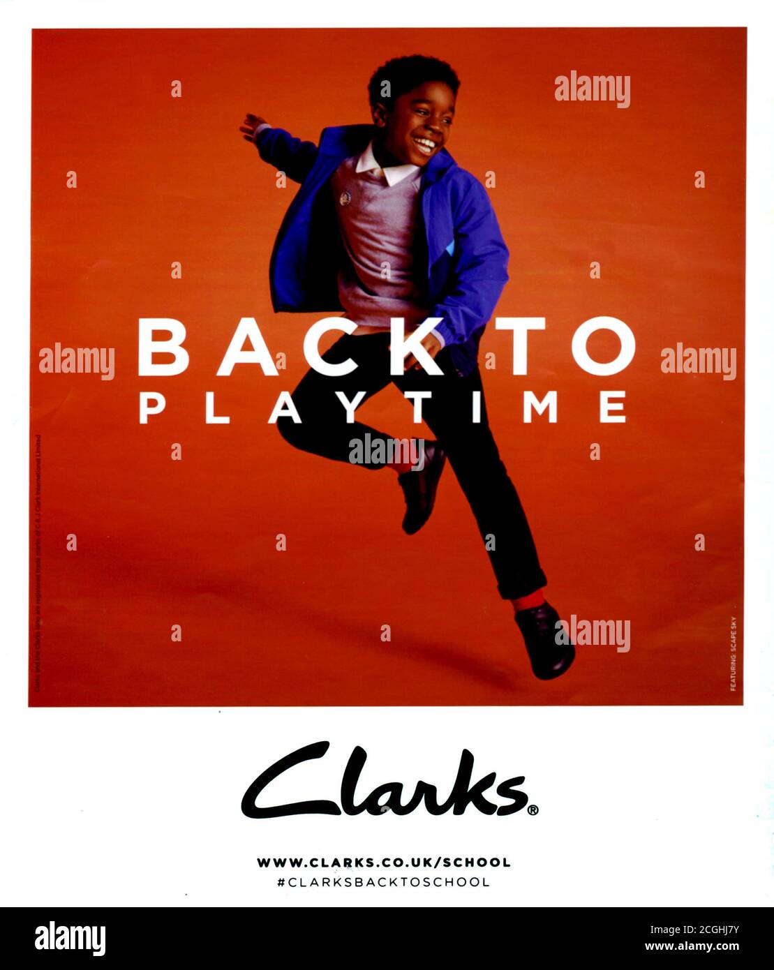 2010s UK Clarks Magazine Advert Stock Photo - Alamy