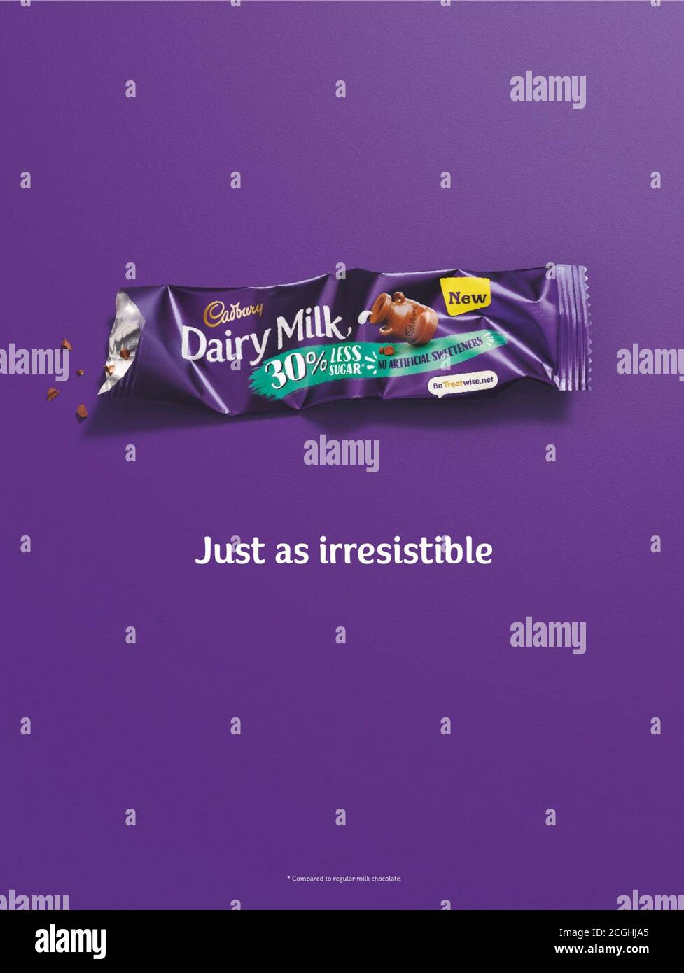 2010s UK Dairy Milk Magazine Advert Stock Photo Alamy