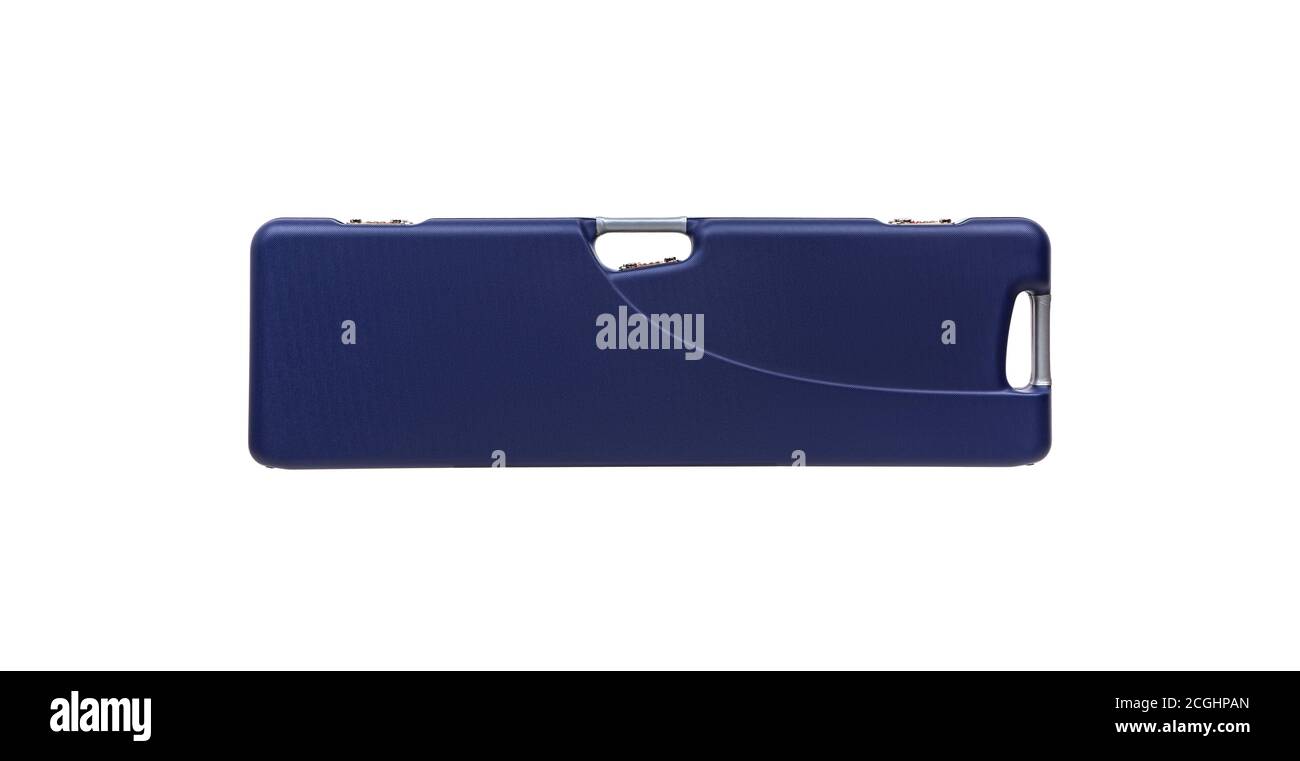 Modern hard plastic case with a combination lock for storing and