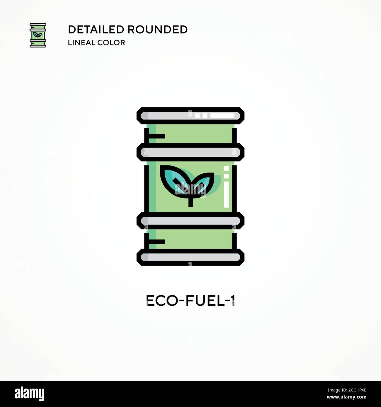 Ecofuel1 vector icon. Modern vector illustration concepts. Easy to