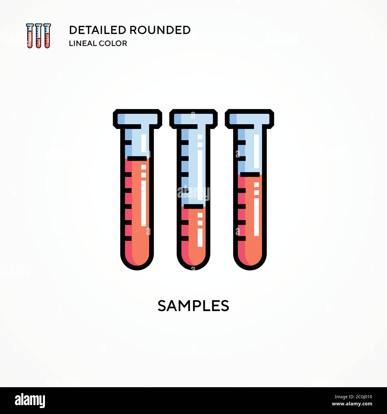 Covid 19 test samples Stock Vector Images - Alamy