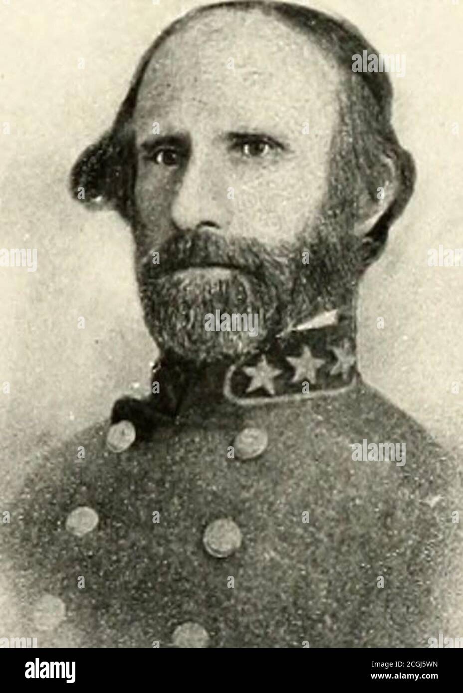 . The photographic history of the Civil War : in ten volumes . CONFEDERATE GENERALS No. 25VIRGINIA (continued). John McCausland, Cavalry Leader in William H. PajTie, Leader of thethe Shenandoah Valley. Black Horse Cavalry. Alexander W. Reynolds Led a Bri-gade in the Army of Tennessee. Stock Photo