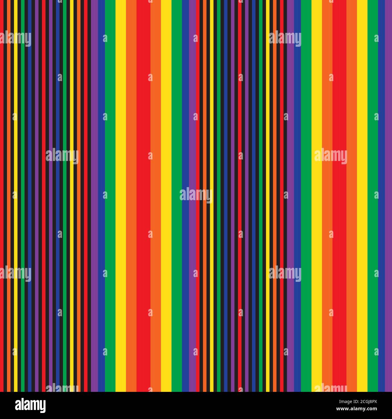 Rainbow striped seamless pattern background suitable for fashion ...