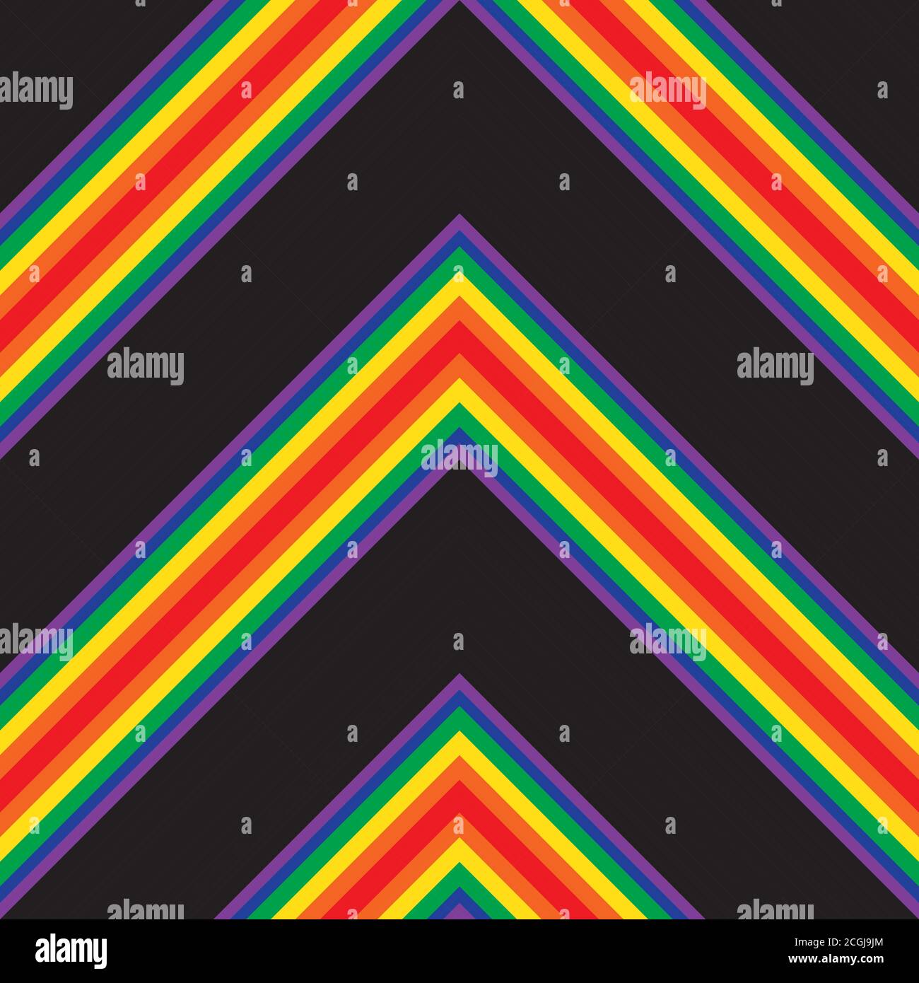 Rainbow striped seamless pattern background suitable for fashion textiles Stock Vector