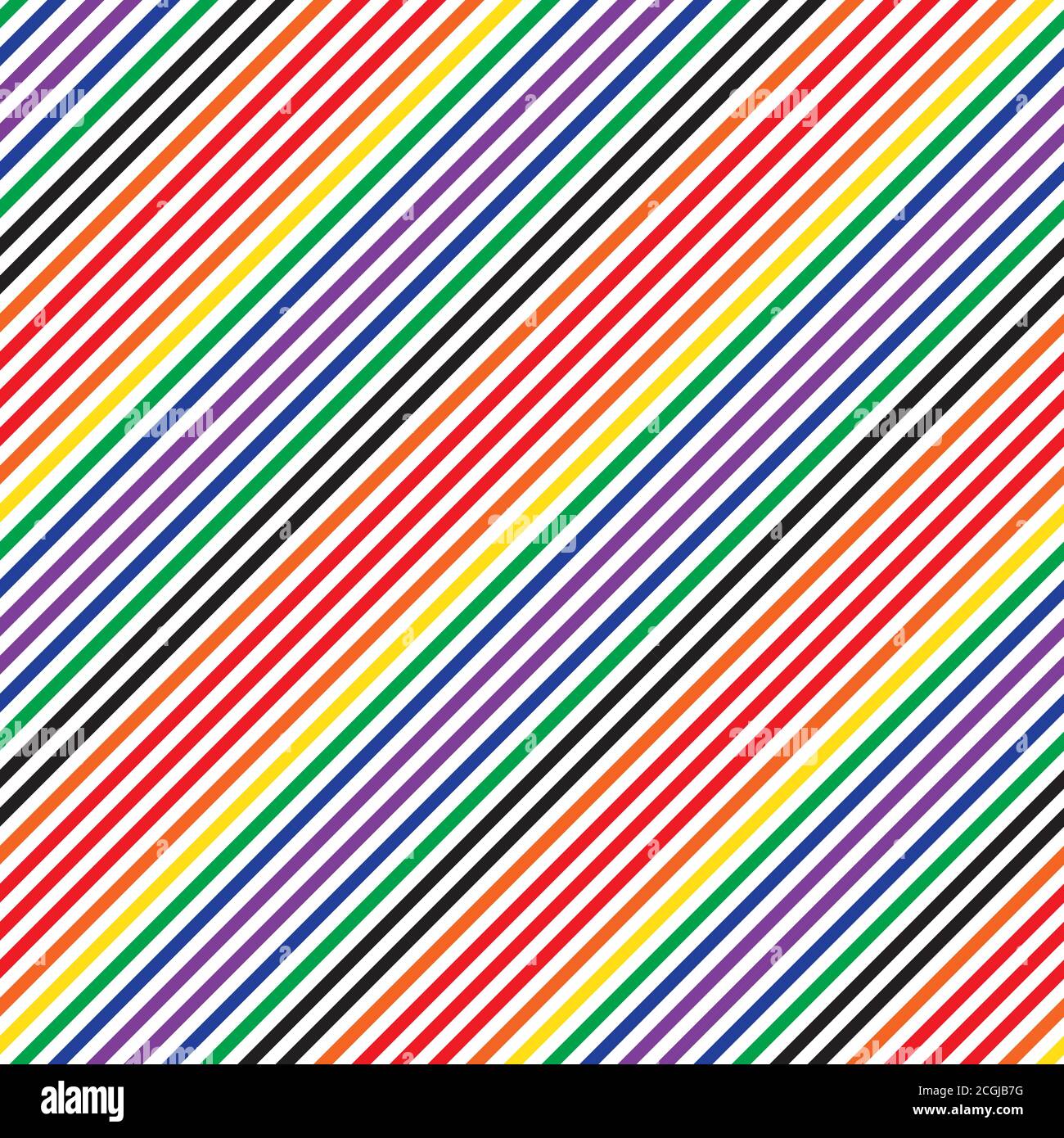 Rainbow striped seamless pattern background suitable for fashion ...