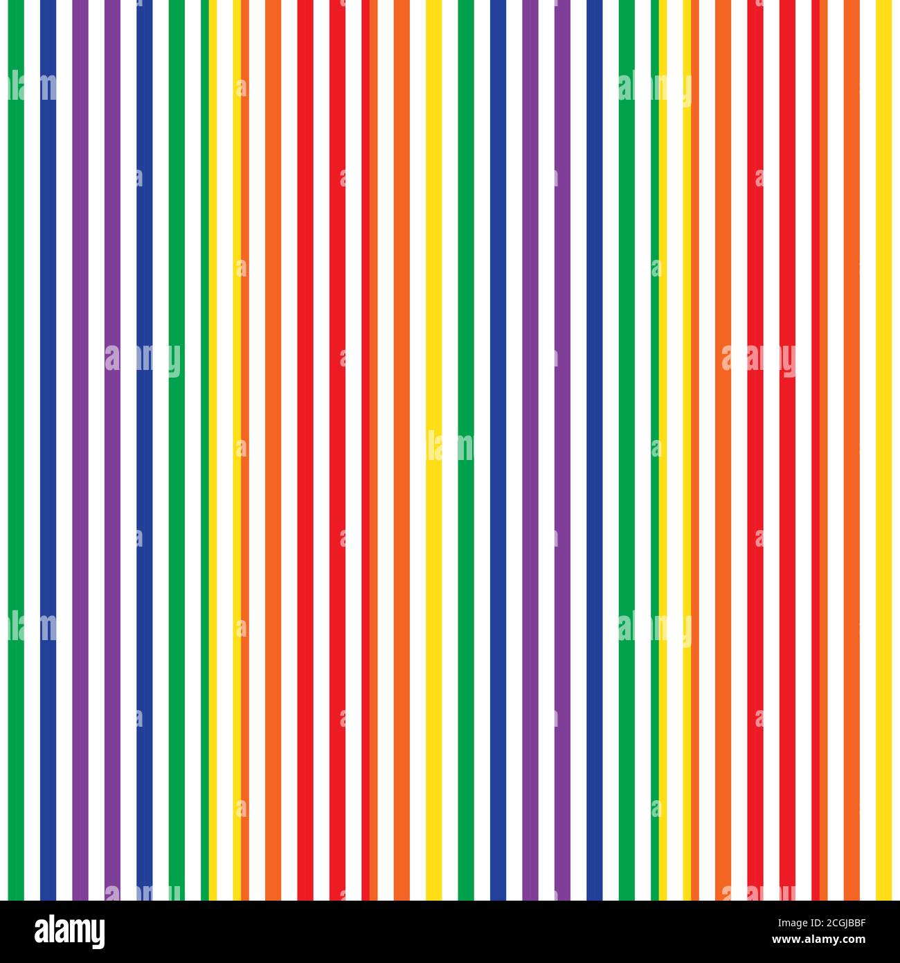 Rainbow striped seamless pattern background suitable for fashion ...