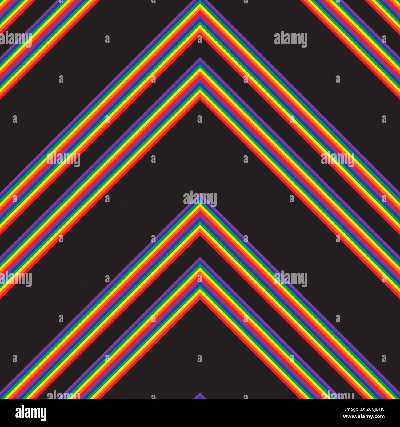Rainbow striped seamless pattern background suitable for fashion textiles Stock Vector