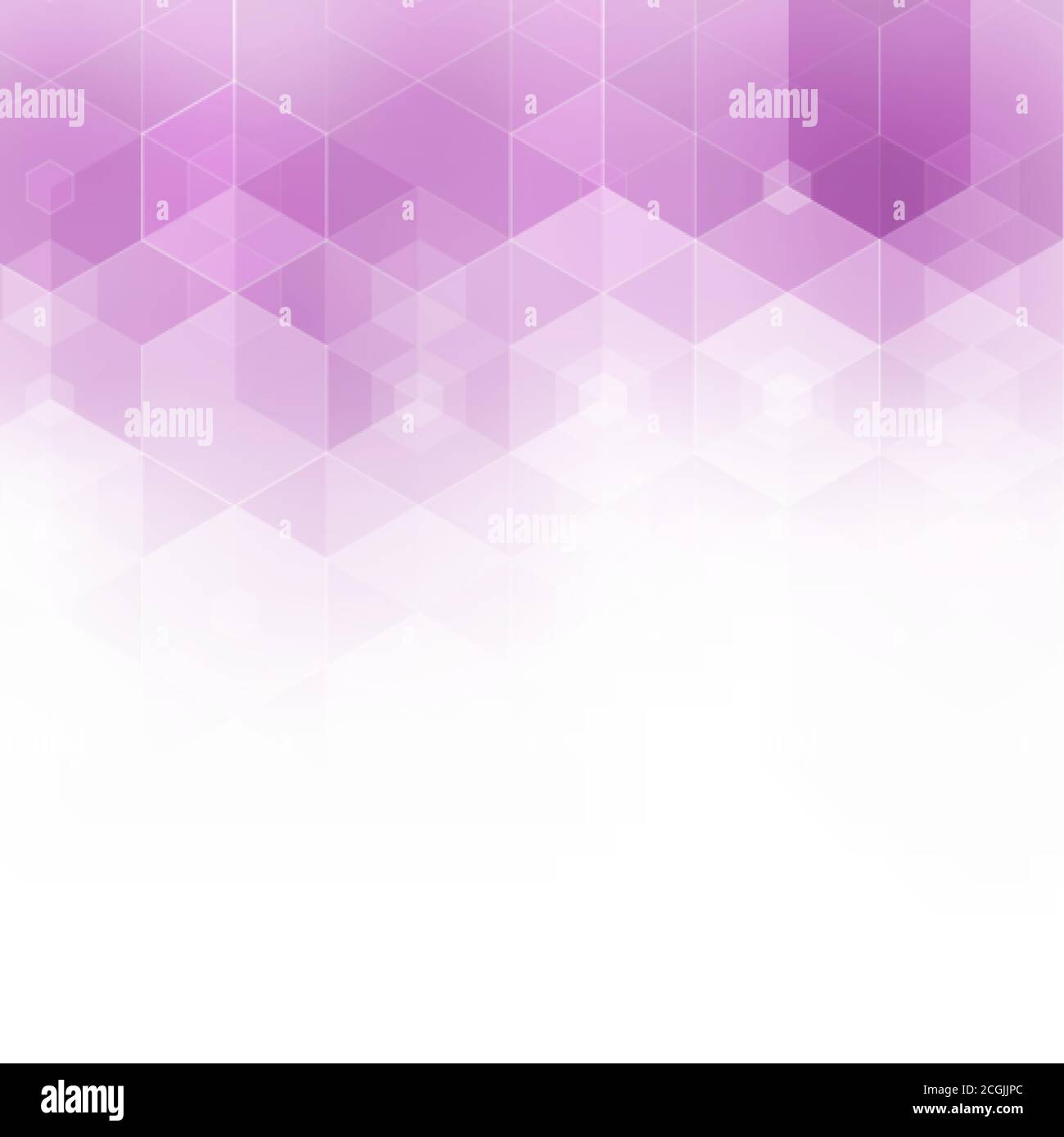 Abstract purple hexagons. Background for presentation. eps 10 Stock Vector