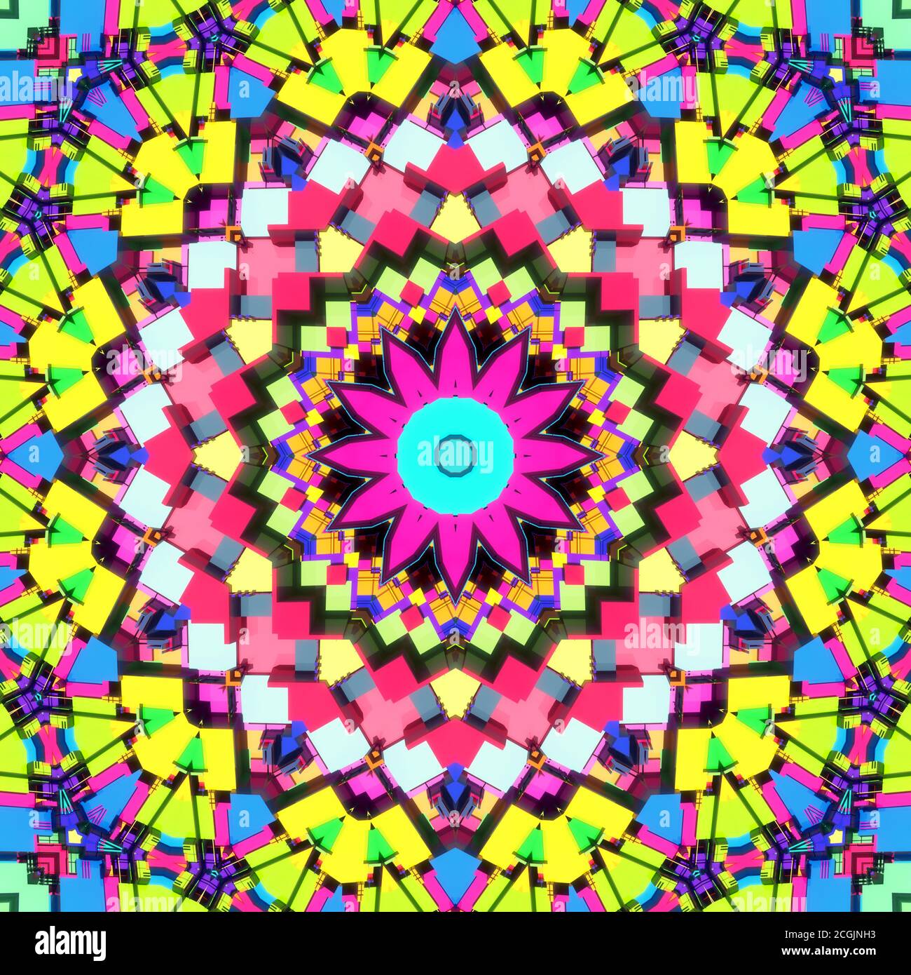 Repeating background of colored patterns Stock Photo - Alamy