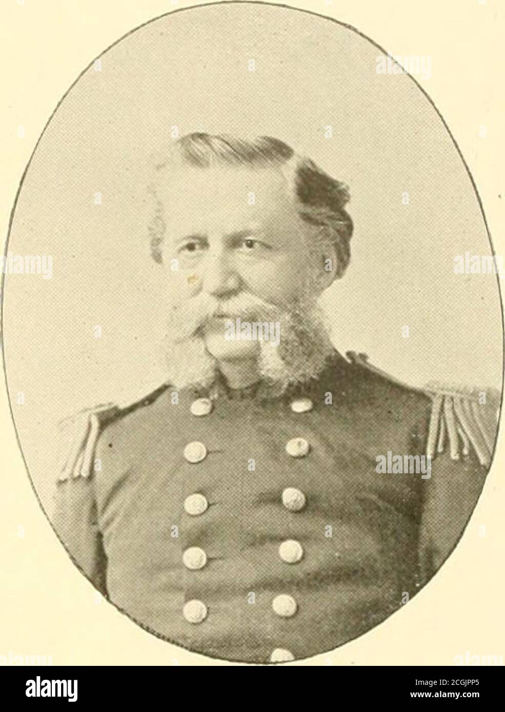 . Officers of the army and navy (regular) who served in the Civil War . lock-ade of the Atlantic coast, and was present at the captureof Tybee Island, lie was then ordered to the Colo-rado, and was at the mouth of the Mississippi duringthe operations in that river leading to the capture f NewOrleans. Paymaster Russell was next attached to theiron-clad steamer New Ironsides, on special service in1862, and in the South Atlantic Squadron during [863-64, when he was especially thanked by Commodore (after-wards Vice-Admiral) Rowan, commanding the NewIronsides, in his official despatches, for gre.it Stock Photo