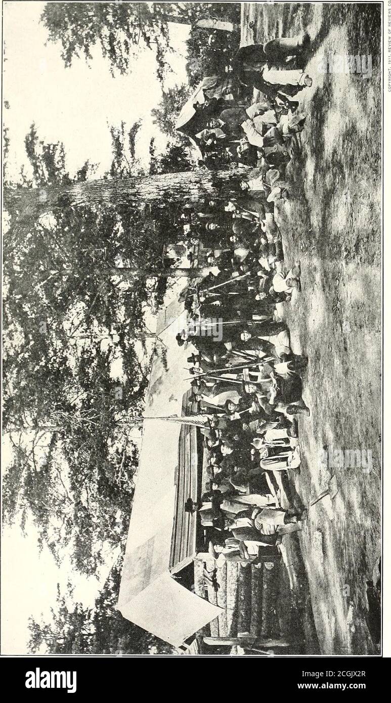 . The photographic history of the Civil War : in ten volumes . ered and eleven of the heavy guns were in the hands ofthe Confederates. Slowly the Union troops fell back, firing as they went;but they had no power to check the impetuous, overwhelmingcharge of the onrushing foe. IMcCooks two right divisions,under Johnson and Jeff. C. Davis, were driven back, but histhird division, which was commanded by a young officer whohad attracted unusual attention at the battle of Perryville—Pliilijj II. Sheridan—held its ground. At the first Confed-erate advance. Sills brigade of Sheridans division drove t Stock Photo