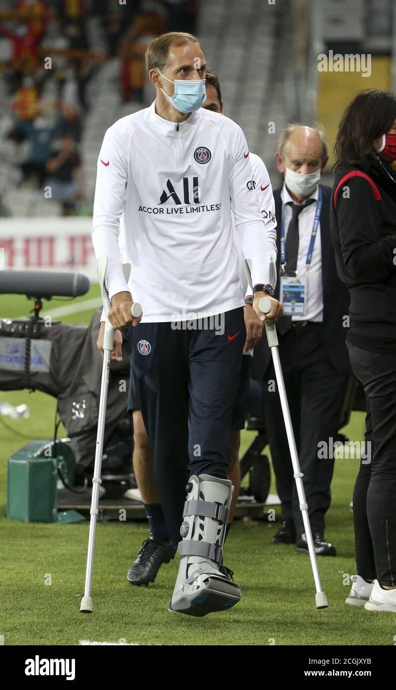 Coach Of PSG Thomas Tuchel During The French Championship Ligue 1 Coach Of PSG Thomas Tuchel During The French Championship Ligue 1