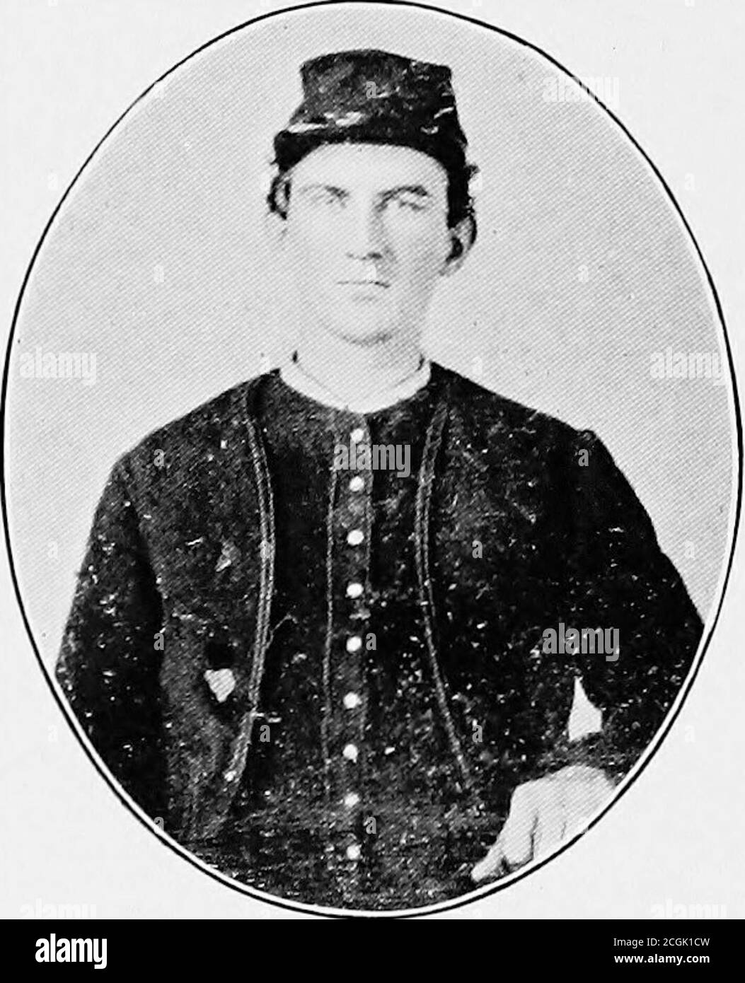 . History of the twenty third Pennsylvania volunteer infantry, Birney's Zouaves; three months & three years service, Civil War . EDWIN PALMER,Captain Co. D. 304 HISTORY OF THE TWENTY-THIRD REGIMENT. campaign the conduct of the ofificers and men of our Brigade was every-thing that could be desired ; and it was through no fault of theirs orany other part of the Sixth Corps, that Hookers first campaign cameto such an inglorious end. Fredericksburg and Chancellorsville had so improved the morale of the rebel army which had beenreinforced by two of Longstreetsdivisions from the James River anda lar Stock Photo