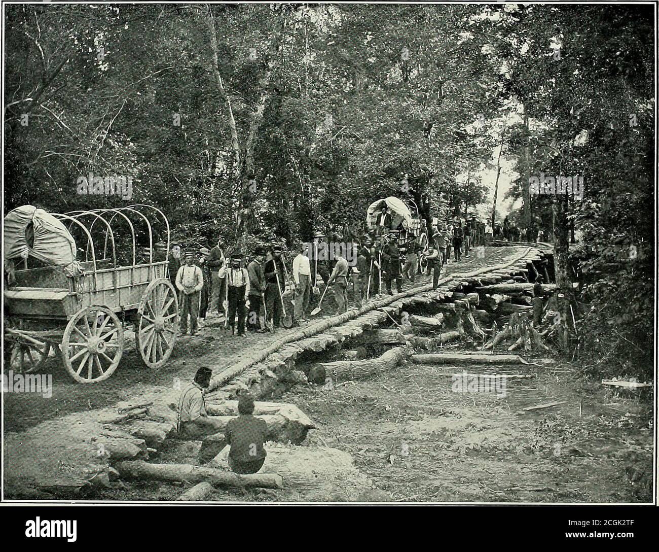 . Original photographs taken on the battlefields during the Civil War