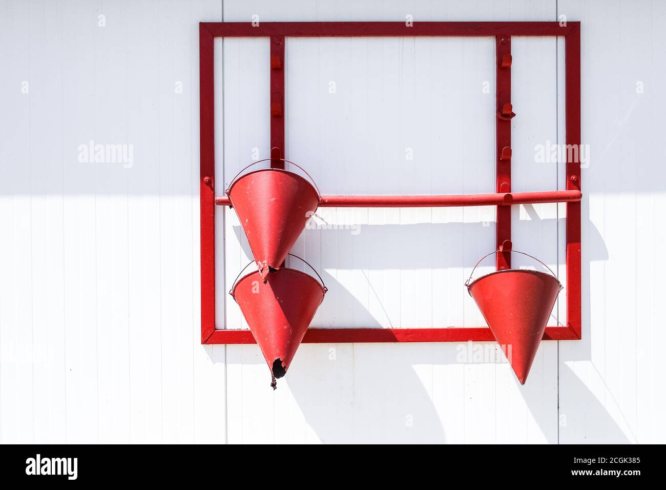 Fire safety background with fire extinguisher Stock Photo - Alamy