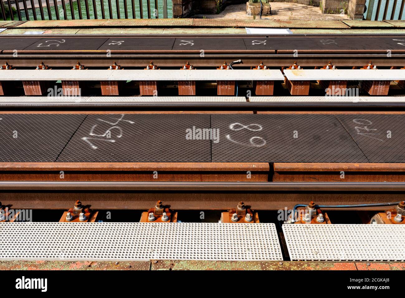metal sleepers high resolution stock photography and images alamy
