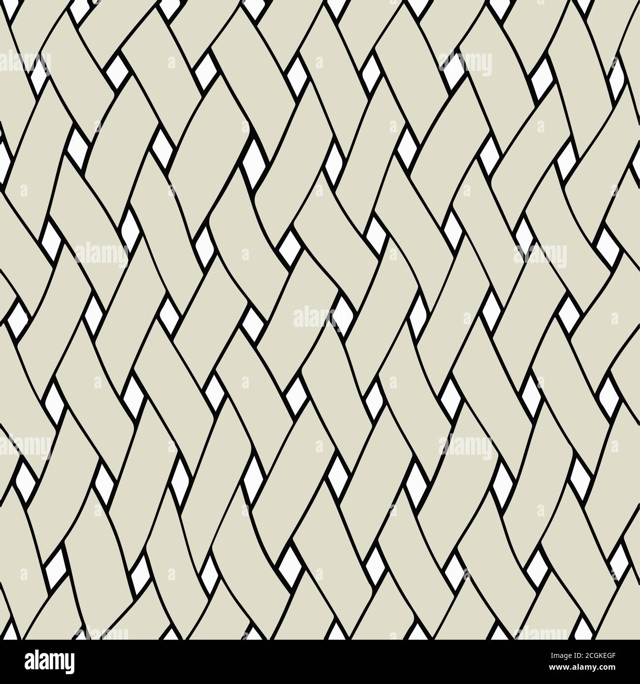 Weave Seamless Vector Pattern illustration Stock Vector