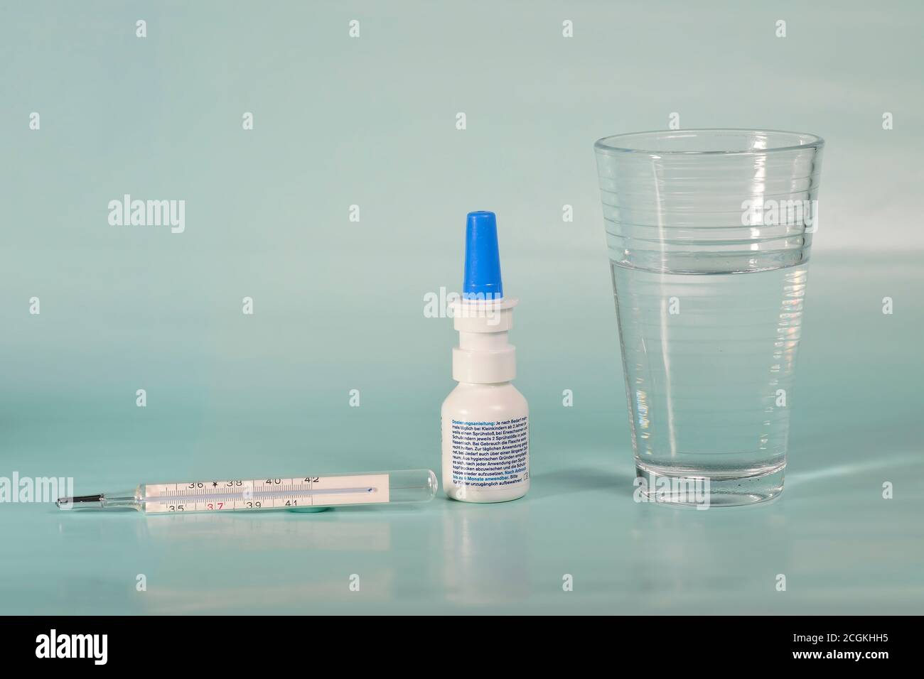 cold and flu medication Stock Photo